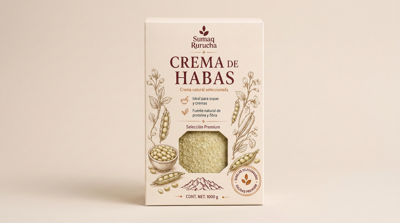 Crema de habas