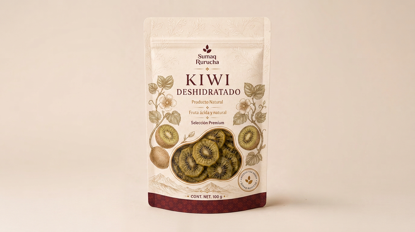 Kiwi deshidratado